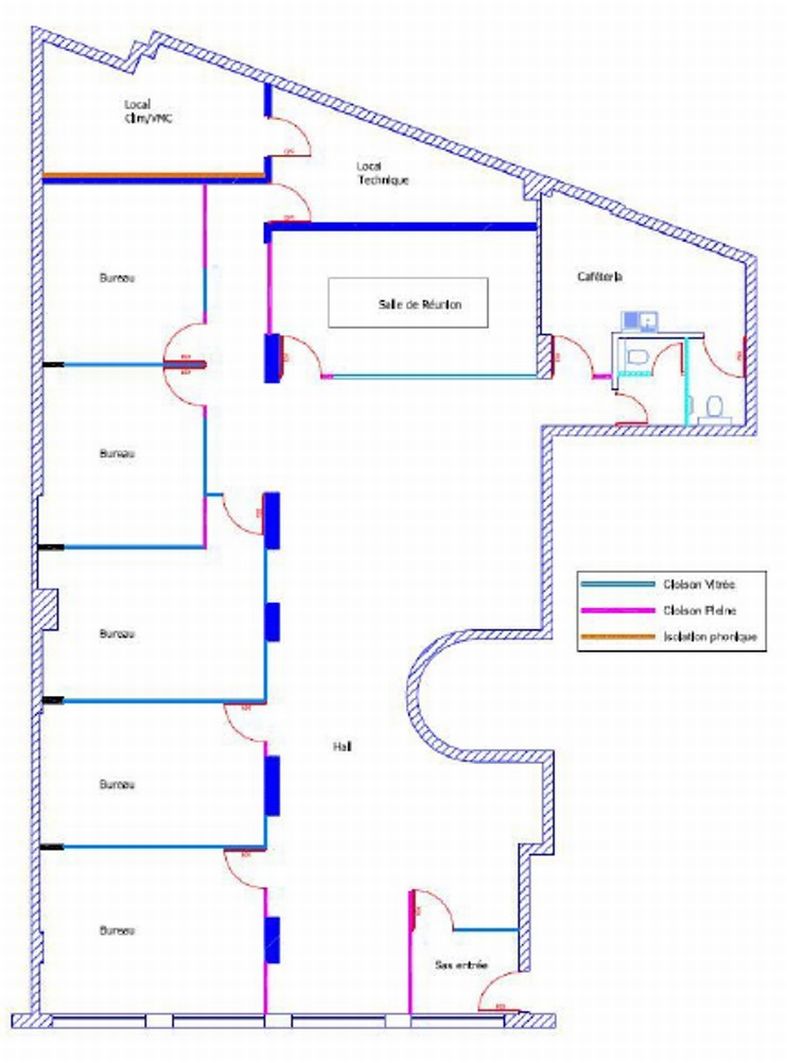 Bureau Paris 271m² Location bureau Paris OLBUR2529005 12